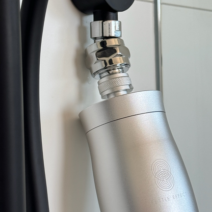 Shower Filter + Adapter - Silver
