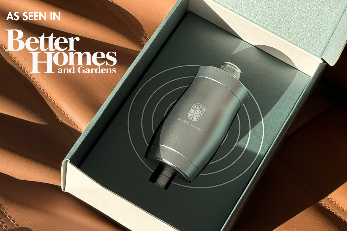 Fettle Effect Shower Filter- Feature in Better Homes & Gardens